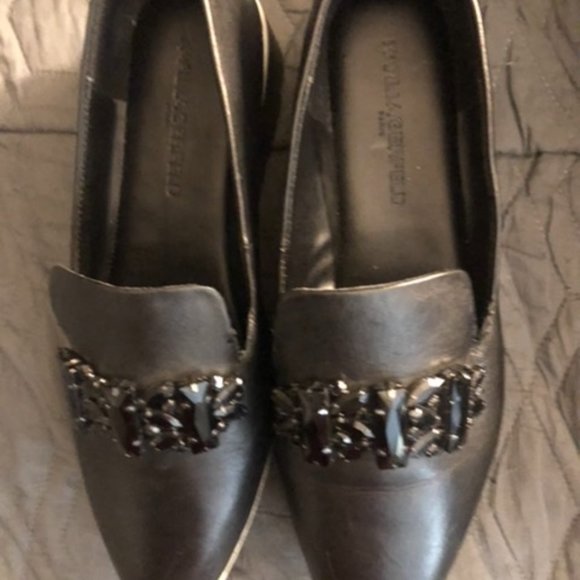 Karl Lagerfeld Jeweled Platform Loafer - Picture 2 of 4